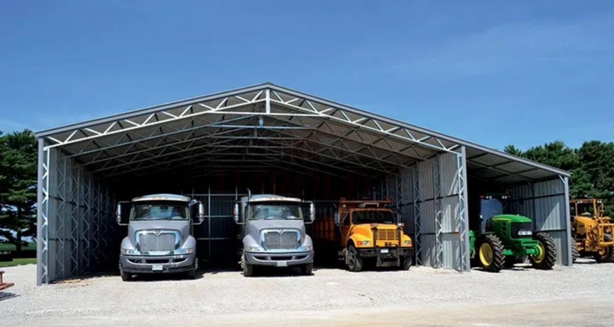 Estrutura metálica cobertura